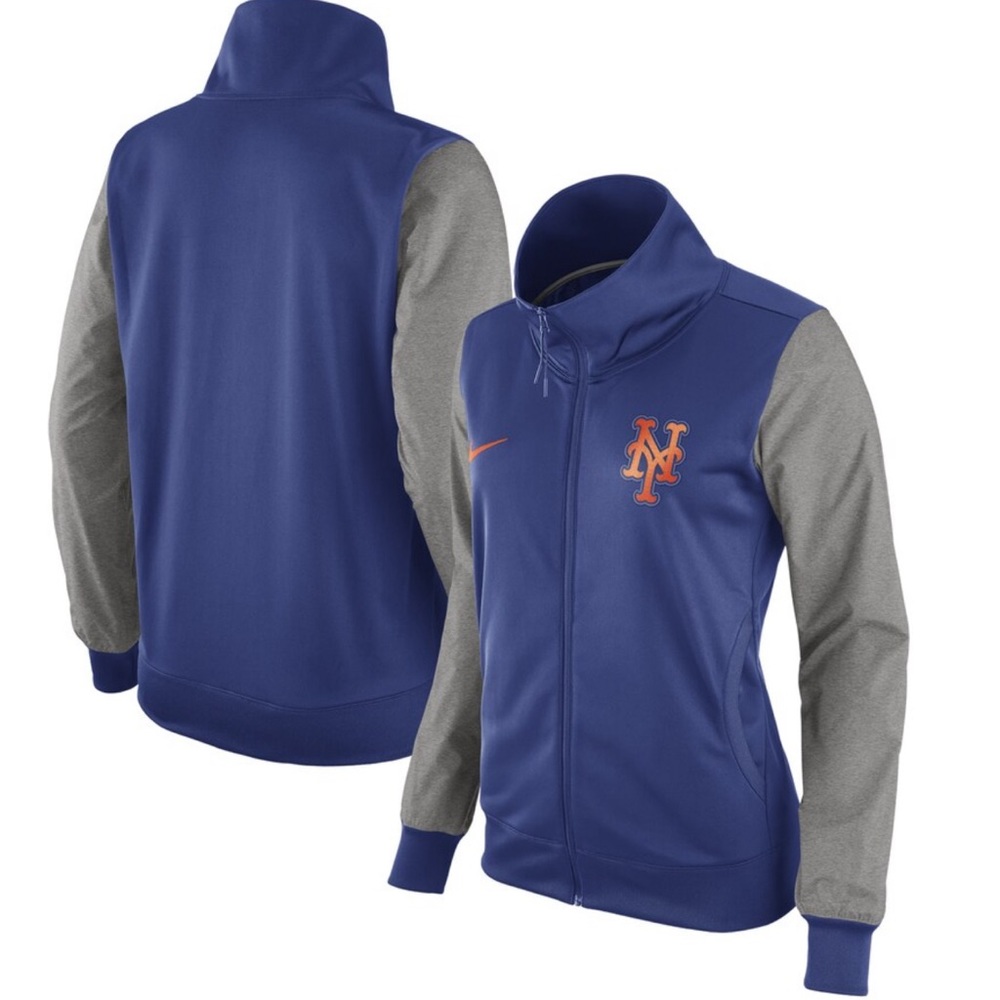Women's New York Mets Nike Royal Full-Zip Jacket